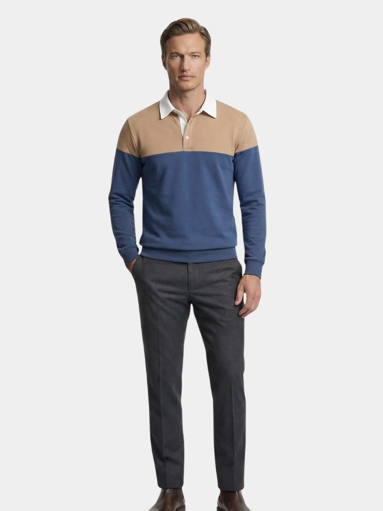 Alpine Zip-Neck Pullover - Cross & Crown