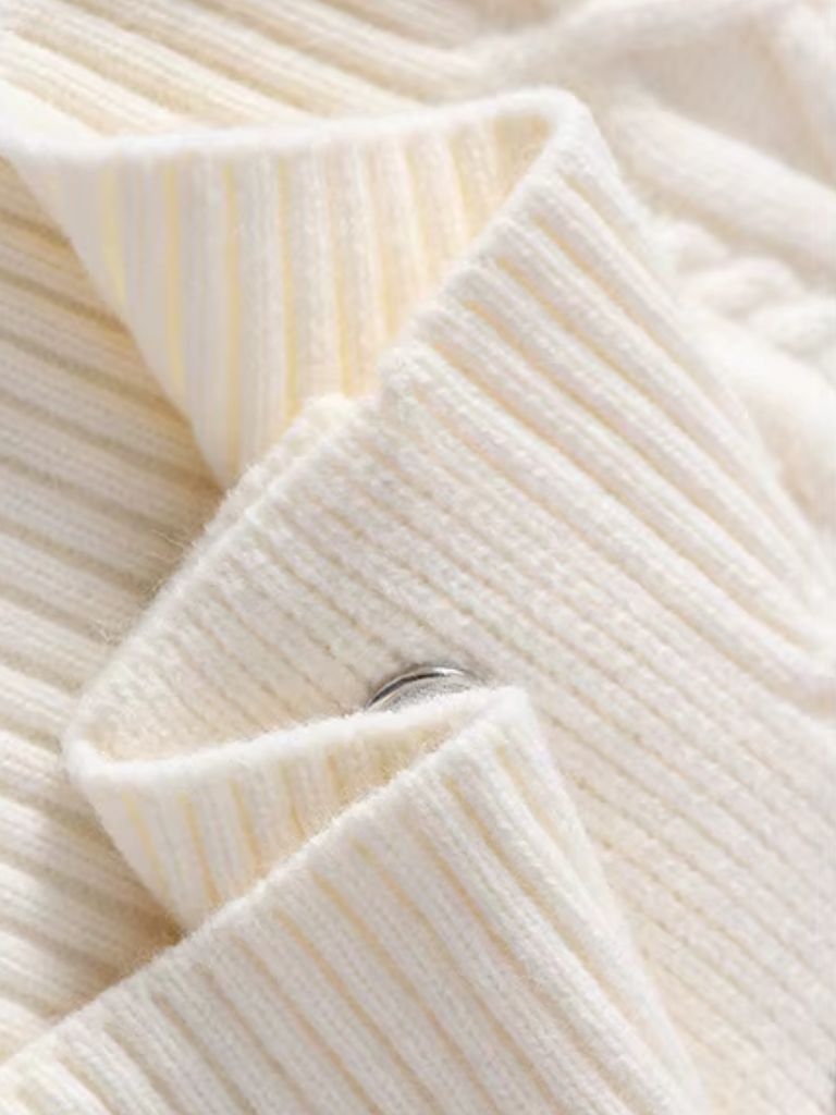 Academy Shawl-Neck Knit - Cross & Crown