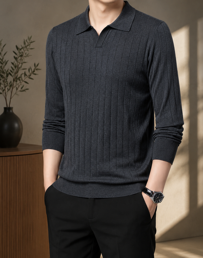 Averlain Milano Ribbed Polo
