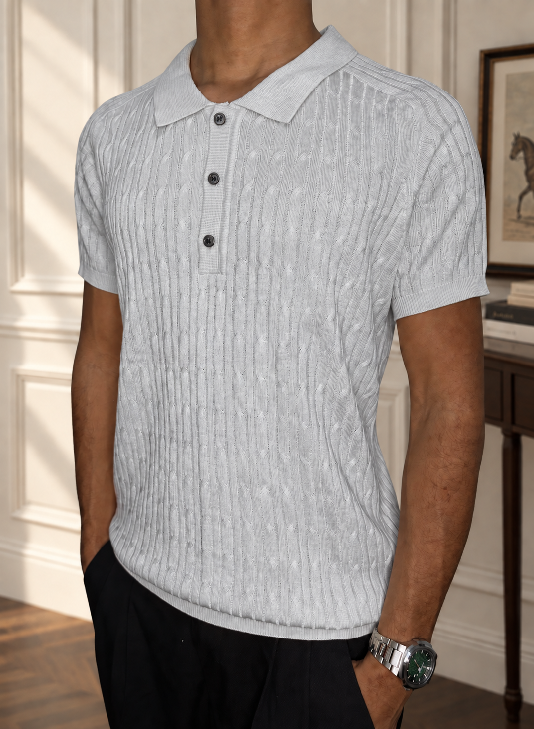 Averlain Monaco Knit Polo
