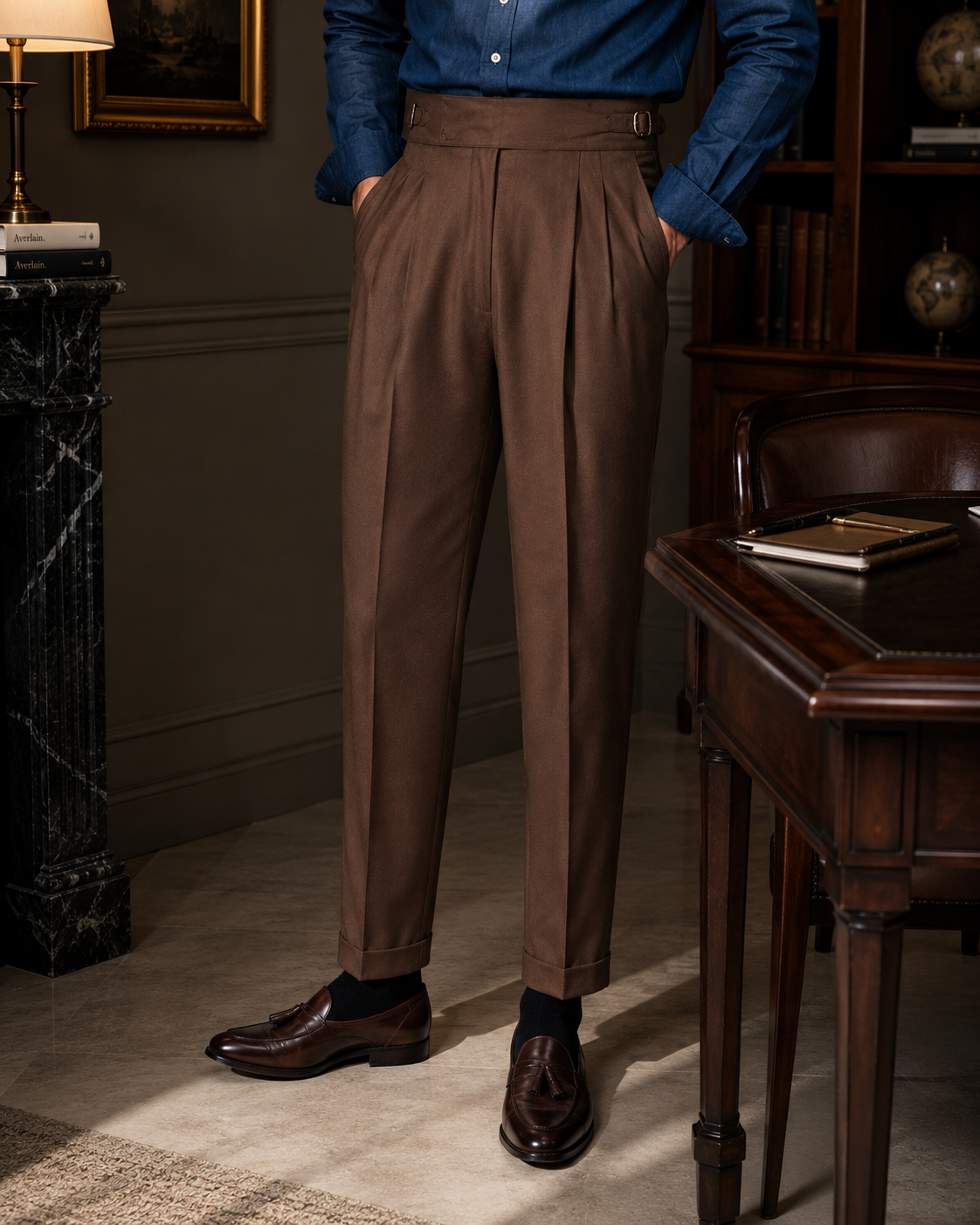 Averlain Riviera Pleated Trousers