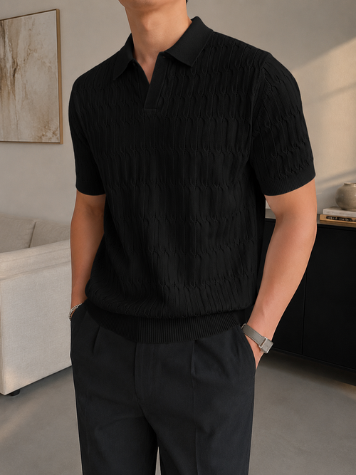 Averlain Riviera Textured Polo