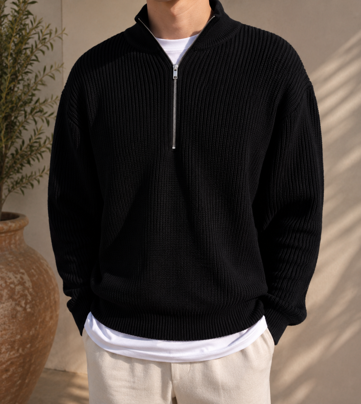Averlain Alpine Half-Zip Knit
