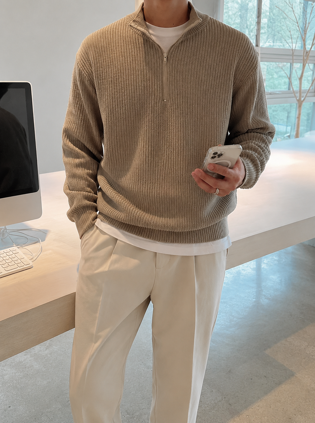 Averlain Alpine Half-Zip Knit
