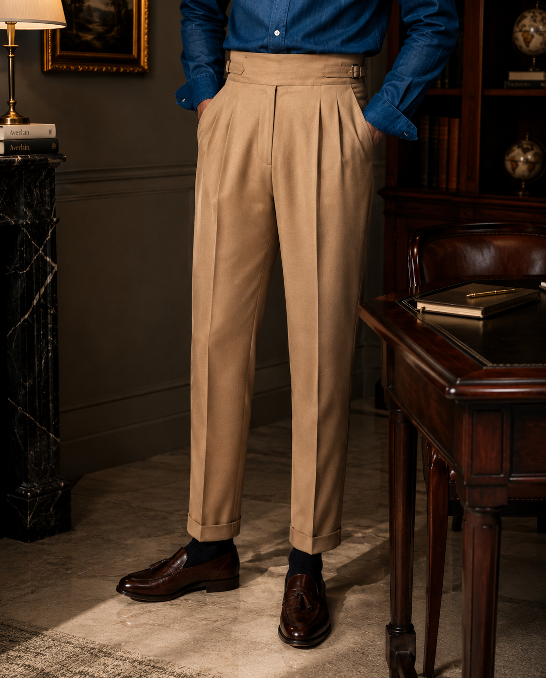 Averlain Riviera Pleated Trousers